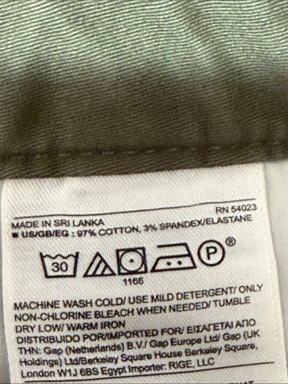 Banana Republic city chino green cuffed shorts size 14 - Picture 8 of 9